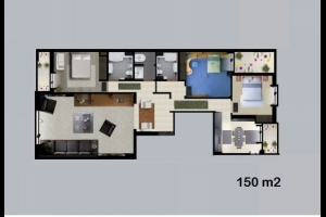 Appartement à vendre à centre ville, meknes1170000centre ville, meknes1170000